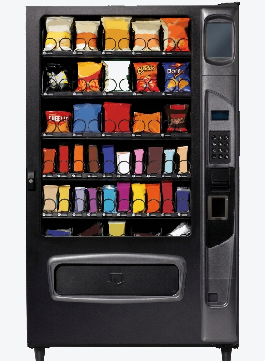 Snack vending machine